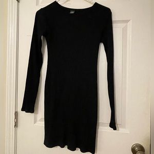 Black Long-sleeve Dress